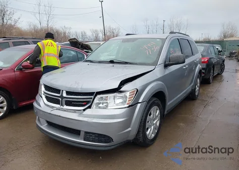 2017 Dodge Journey Se z USA, uszkodzony, nr VIN 3C4PDCAB4HT622829